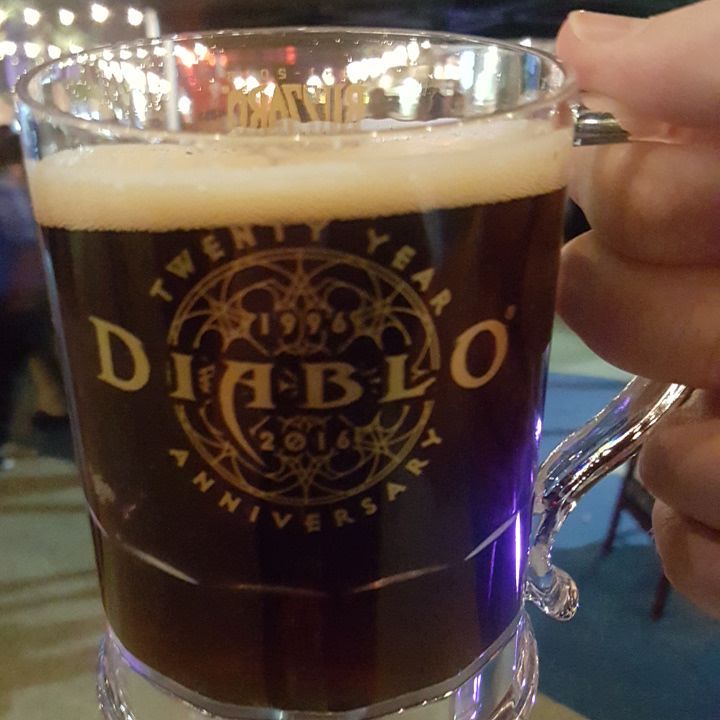 Beer mug closeup